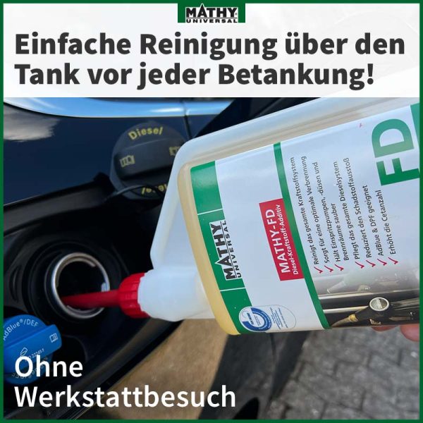 MATHY-FD Diesel-Pflege-Kraftstoffadditiv *ABVERKAUF 250ml Gebinde - noch 5 Stk. verfügbar!* - 4 kép